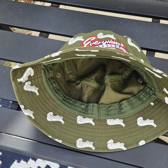 NOWT Everything's Regular Olive Green Bucket Hat - Picture 3 of 6